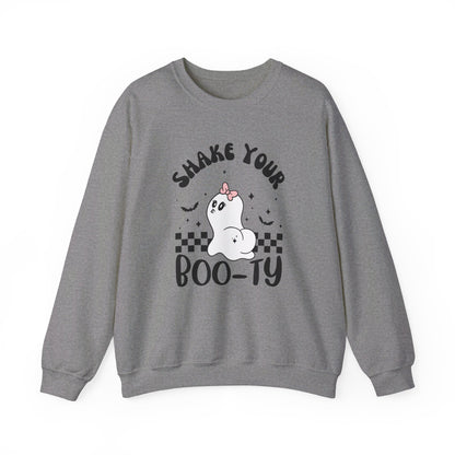 Shake Your BOO-TY Cozy Halloween Sweatshirt