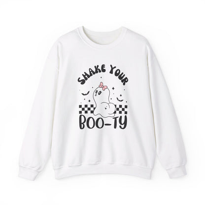 Shake Your BOO-TY Cozy Halloween Sweatshirt